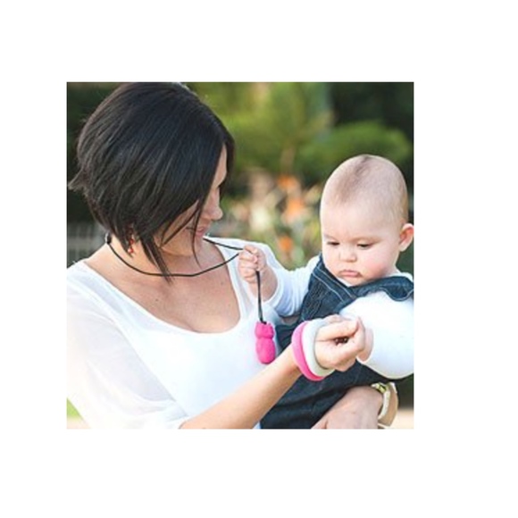 teether pendant, baby chewable necklace - Picture 2 of 2